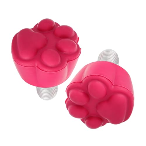 YARNOW 2 Pack Quad Skates Toe Stops Rubber Toe Stoppers Bolt for Roller Skates Plugs for Environments