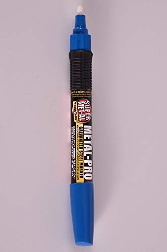 Metal-Pro Galvanized Steel Marker (Blue) - 12 PACK