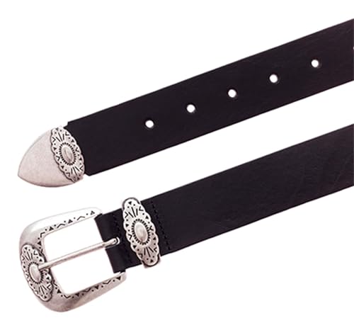 Ceinture cuir 35mm Vanzetti ajustement précis taille W80 - 2