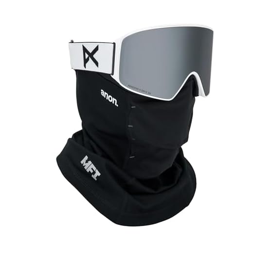 Anon Men's M4 Perceive Goggle Cylindrical with Spare Lens and MFI Face Mask
