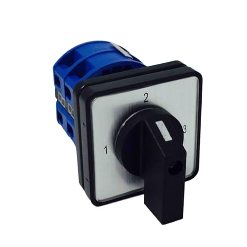 Circuit moteur électrique YMW26-25/2 25A, 2 pôles, 3 positions, changement universel, bouton rotatif, interrupteur à came, 1 pièce