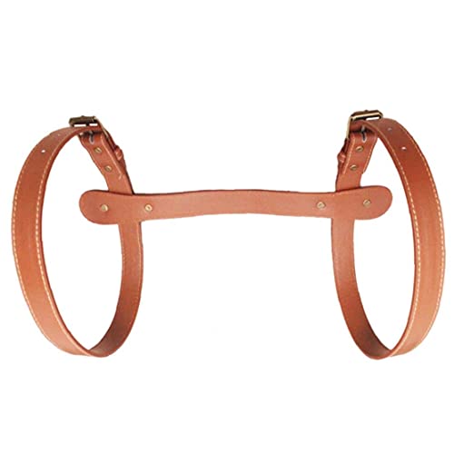 Couverture de pique-nique Cuir Sangle de transport avec des trous ajustables pour le camping Voyage Assez pour une utilisation en famille Cover