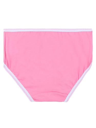 Image of DYCA by Bodycare Girls Cotton Briefs, Soft & Breathable Panties, Pack of 6, Print & Colour May Vary