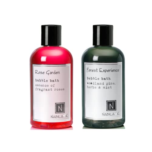Nabila K Rose Garden & Forest Experience Bubble Bath Bundle