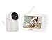 Produktbild Tonton 1080P Babyphone mit Kamera 5 Zoll Baby Monitor mit Überwachungskamera 300M(1000ft) Ferngesteuerter Pan-Tilt Kamera 355°/55°PTZ Schwenkbar ECO-Modus, 5M Nachtsicht, Zwei-Wege-Audio, Schlaflieder