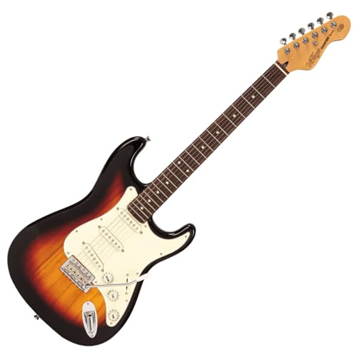VINTAGE GUITARRA ELÉCTRICA DE LA SERIE DE COASTER V60-3 TONE SUNBURST