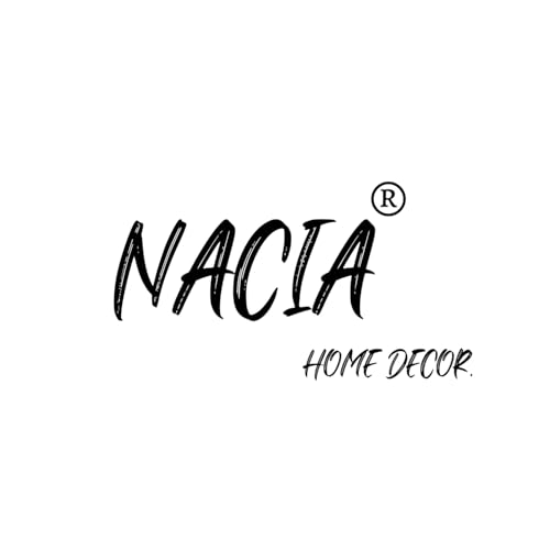 Image of NACIA Printed Sitting Ottoman Stool (16X16X17 Inches) for Living Room, Bedroom | Wooden Pouffes for Sitting & Footrest | Puffy Foot Stool Furniture for Home Decor, (Black Drbr)