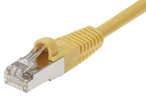 Cable de red SF Cable Cat5e STP 15ft amarillo miniatura 2