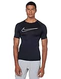 Nike NP Dry Fit, T-Shirt Uomo, Black/White, XL