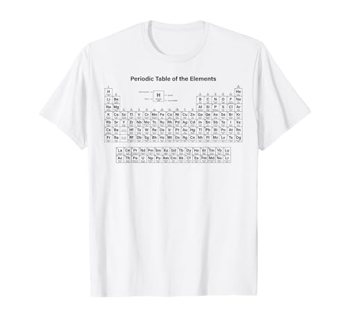 Periodic Table Of Elements Chemistry Chart T-Shirt