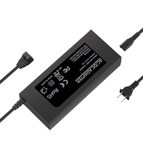 14.5V 6A AC Power Cord Power Adapter for 12V Car Fridge Portable Car Refrigerator Compatible with ARB BougeRV Euhomy Bodega Wagan AstroAI Apicool ICECO Dometic F40C4TMP Rockpals JoyTus