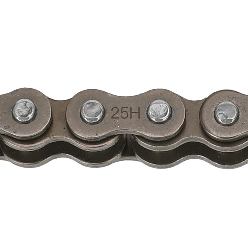 GREHUA 25H Chain 132 Link Compatible with Razor MX500 MX650 Dirt Rocket RSF650 SX350 SX500 SX650 Mcgrath Electric Motocross Pit Bike XRF500 Mini Moto Motorcycle Heavy Duty Replacement Parts