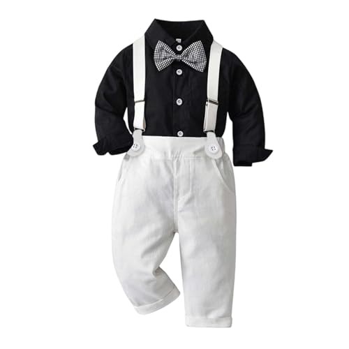 Conjunto infantil de camiseta y pantalón con tirantes para parque y guardería 2