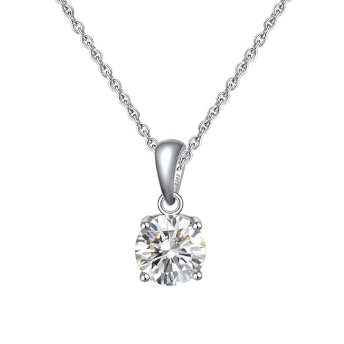 Collier pour femme pendentif rond et pierres de naissance, le cadeau d'anniversaire idéal