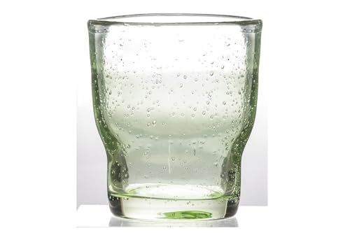 Set 6 bicchieri acqua 325 ml in pasta di vetro Cactus Bubble Unico