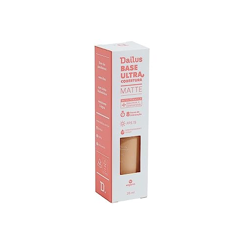 Dailus Base Liquida -Ultra Cobertura-D3-Claro