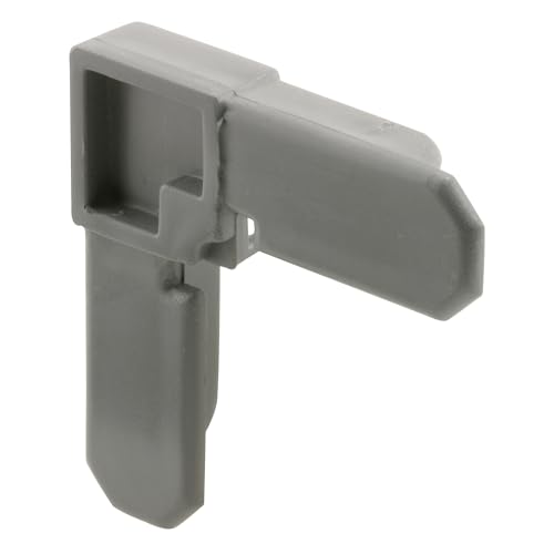 Prime-Line PL 7721 3/4 In. x 3/8 In. Screen Frame Corners, Plastic, Gray (4 Pack)