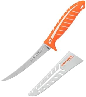 Dexter Outdoors Dextreme Single Edge 6" Flexible Fillet Knife | Includes Sheath