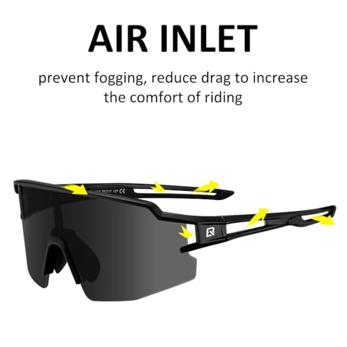 Image of ROCKBROS Polarized Sunglasses for Men Women UV Protection Cycling Sunglasses Sport Glasses