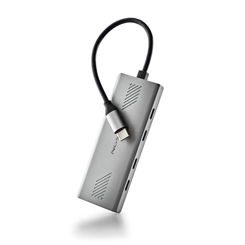 Hub USB-C 4 en 1 adaptador multipuerto para PC Mac tablet con 4 puertos USB 3.0 NGS