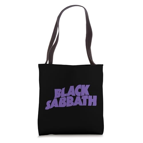 Bolsa Tote Black Sabbath Logo Morado miniatura 1