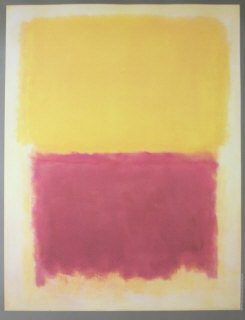 Peinture à l'huile abstraite beige et jaune pour créer un salon moderne et chaleureux