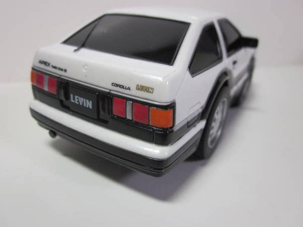 Amazon.co.jp: トヨタ博物館 プルバックカー カローラレビンAE86 白