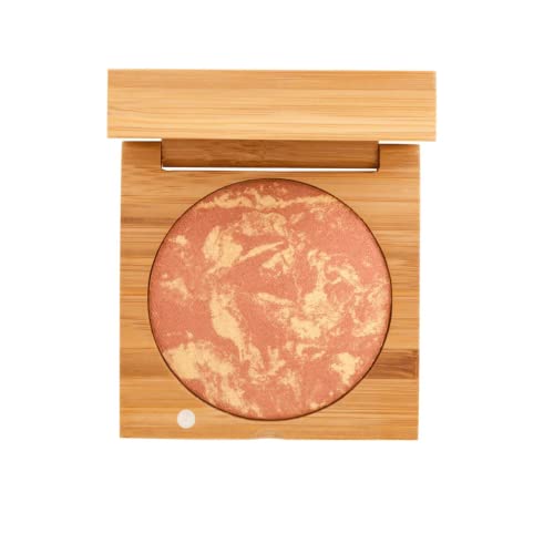 Antonym Cosmetics Baked Blush Mineral Powder Bright Shimmer Face Blush Contour Highlight Palette Cosmetic Makeup High Impact Buildable Color Long Lasting Highly Pigmented Blushing 3.9Oz (Copper) #TOP9