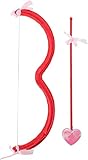 💞Regalos perfectos: los suministros fotográficos de flechas con lazo se pueden regalar a familiares, amigos o niños para presentaciones escolares, fiestas infantiles, cosplay y más, y los mini Cupidos serán muy llamativos.