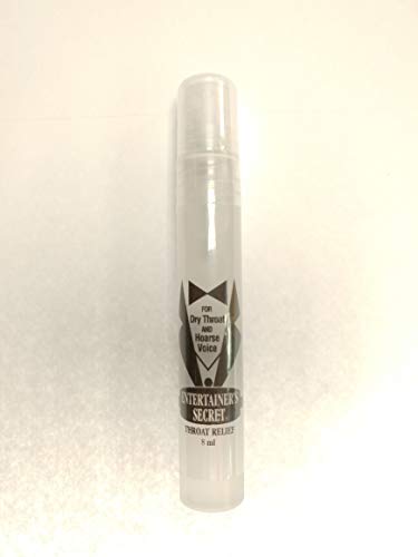 New and Improved Entertainer's Secret Throat Relief Vocal Spray Pocket Travel Size 8ml