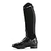 HORZE Rover Children's Starter Field Boots with Stretchy Synthetic Leather for Easy Fit Black 2 Child