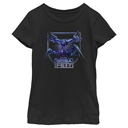 T-Shirt Star Wars Fille coton anti-irritation col extensible