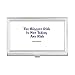 The Biggest Risk is Not Taking Any Risk Business Card Holder Case Pocket Box Wallet