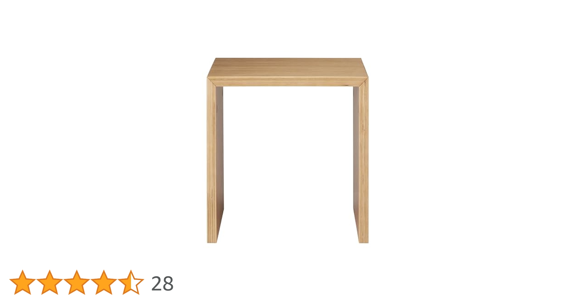 無印良品　コの字の家具　オーク材　幅７０ｃｍ　奥行３０　高さ３５ｃｍ 31e4MdXA4LL.jpg_BO30,255,255,