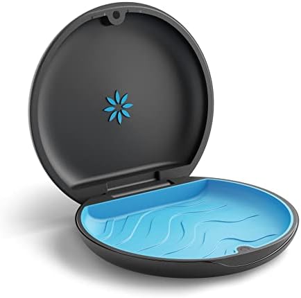 Invisalign Aligner and Retainer Case, Black Retainer Holder