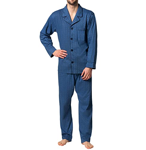 Pyjama Hanes homme pour des soirées cocooning et des nuits sereines en bleu
