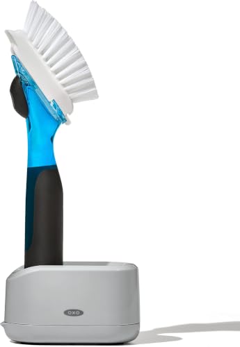 OXO Soap Dispensing Dish Brush Storage Set
