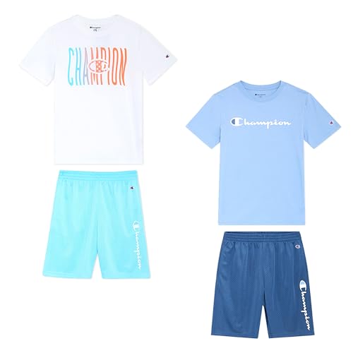 Champion Boys Short Sets - 4 Piece Short Set for Boys