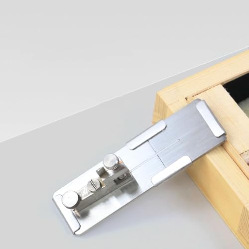 Faserschneider, Edelstahl-Mikrotom für Faserfeinheitsanalyse, 3 x 0,8 mm Scheibenbereich, ideal zum Schneiden von Textilien und Fasern