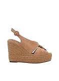 Azarey SANDALIA CUÑA ESPARTO CAMEL CON NUDO - (Talla 37)