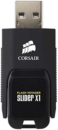Corsair Flash Voyager Slider X1 USB Flash Drive,USB3.0, 64GB