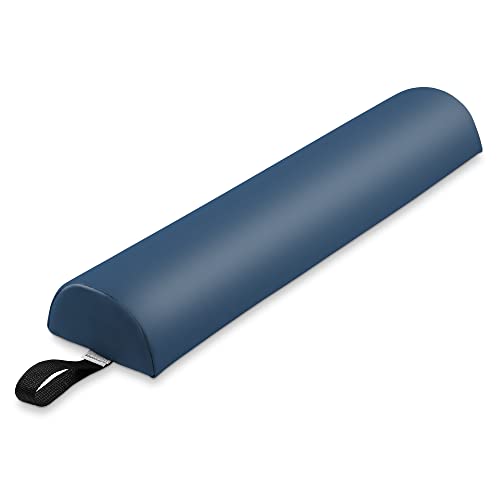 Saloniture Blue Half Round Neck Bolster for Massage Table 26' x 6' x 3'