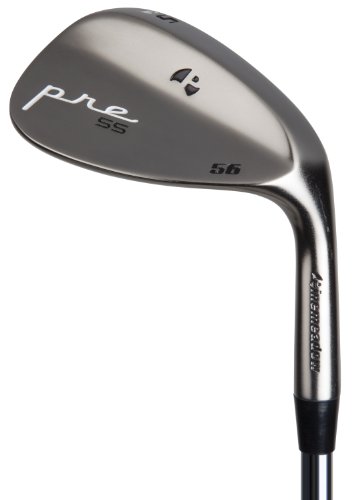 Pinemeadow Golf Men's Pre Nickel Wedge (Right Hand, Steel, Stiff, 56 Degree)