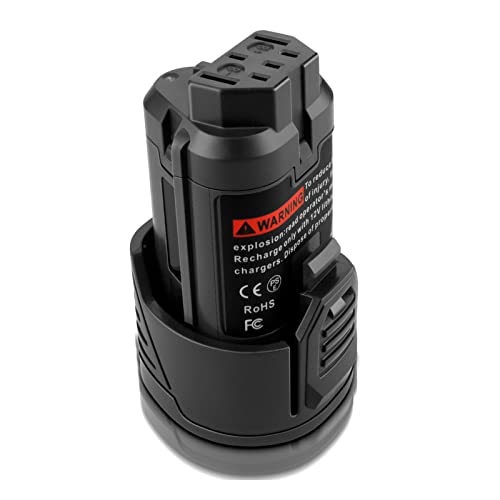 『Compatibile con Ridgid strumenti』Batteria di Sostituzione Compatibile con Ridgid strumenti 12V Li-ion R9000, R82005, R82007, R82008, R82008N, R82009, R82009K, R82236, R82237K, R82237N, R82238, R82238K, R82238N, R82920N, R8223400, R8223402, R8223500K, R8223500N, R822350001, R822350002, R822350004, R9010, R9004N, ZRR82235, ZRR92009, ecc.
