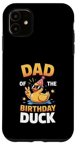 Mom of the Birthday Duck Funny Mom Duck fUC X}zP[X iPhone 11 p