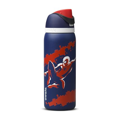 Image of Owala Marvel FreeSip Stainless Steel Water Bottle 32 oz Swing of Things