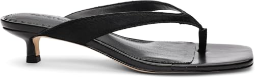 Sanctuary Women’s Ease Slide Sandal - Cushioned Footbed, Open Toe, Flexible Sole & Elegant Versatile Design, Black - 8