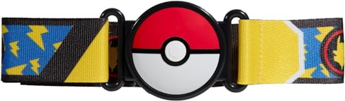 Image of Pokemon Pikachu Clip 'N' Go Belt Set - 2-Inch Pikachu Battle Figure with Clip 'N' Go Belt Plus Poke and Level Ball Accessories