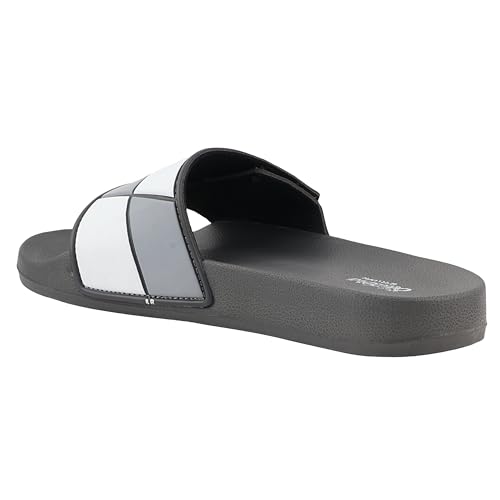 Image of WELCOME Soft Men's Slippers /Sliders with Cushion FootBed for Adult | Comfortable & Light Weight | Stylish & Anti-Skid | Waterproof & Regular Flip Flops for Gents /Boys
