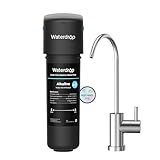 Waterdrop 10UB-ALK Alkaline Under Sink Water Filter, Reduces Chlorine, Bad Taste & Odor, 6-12 months, Under Sink Water Filter System with Faucet,...